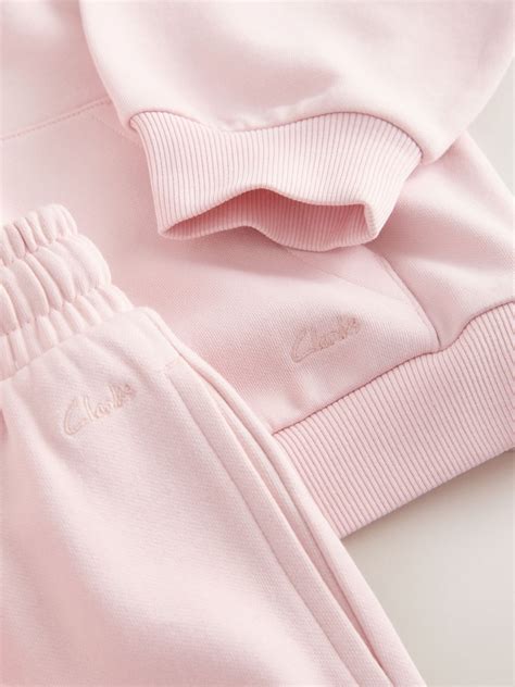 Buy Clarks Pink Oversized Hoodie & Wide Leg Jogger Set from Next India