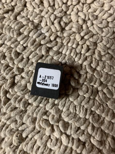 Touch Master Security Key A-21657-004 1998 Midway arcade game part Cf4-53 | eBay