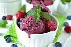 Healthy blueberry lemon sorbet recipe you can make at home
