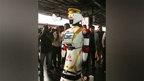 Indian Railways' first humanoid robot debuts for safety in ...