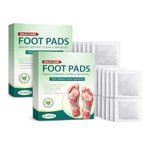 Foot patch (Pack of 2) Herbal And Gentle Ingredient Detox Foot Pads ...