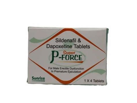 200mg Extra Super P Force Sildenafil Citrate Depoxetine Tablets at ...