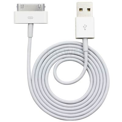 Iphone 4 Apple 30 Pin USB Charger Cable Sync Lead For IPhone, IPad IPod ...