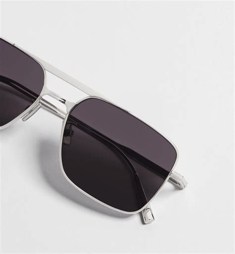 DiorBlackSuit S17U Gray Navigator Sunglasses | DIOR