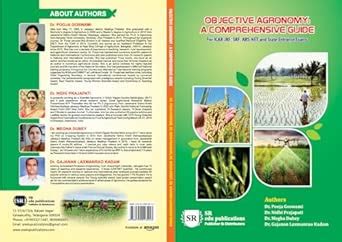 Buy Objective Agronomy: A Comprehensive Guide For ICAR JRF, SRF, ARS ...