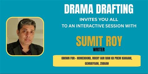 An interactive session with Sumit Roy talks Event Tickets Mumbai ...