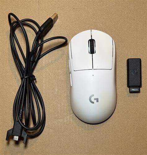 Logitech G PRO X SUPERLIGHT Wireless Gaming Mouse White *Mediocre ...