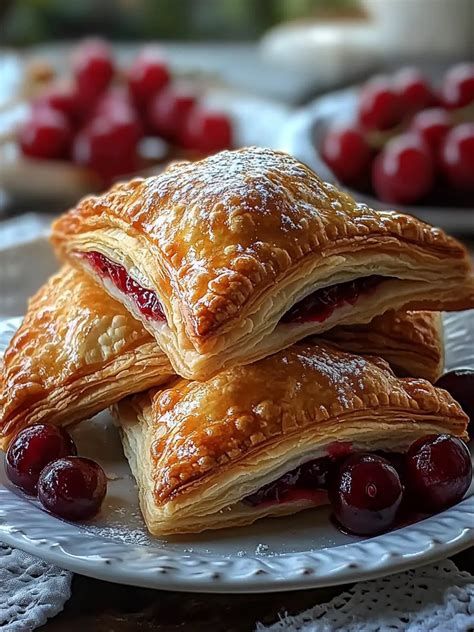 Homemade Cherry Puff Turnovers: Easy, Irresistibly Flaky Delight