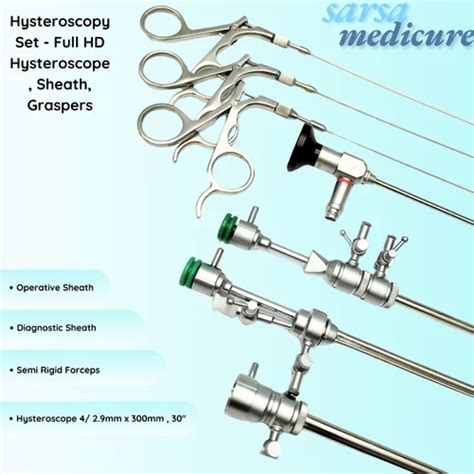 Operative Hysteroscopy Sheath (15 Fr, 180mm Working Length) at ₹ 5500 ...