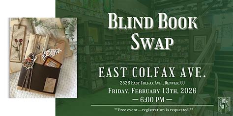 Free Blind Book Swap at Tattered Cover Colfax, Tattered Cover Colfax ...