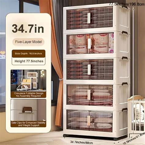 stackable storage bins sold on Temu United States