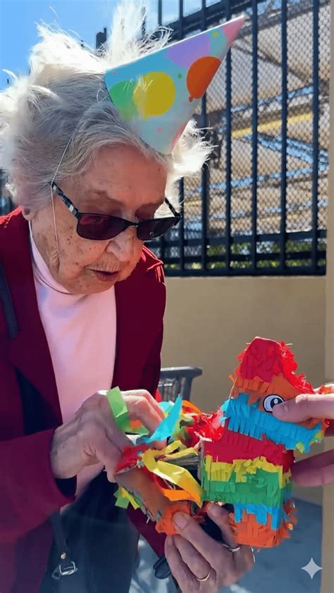 A 95 Year Old Birthday After Losing Her Husband