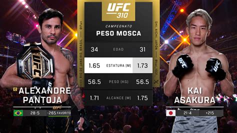Watch UFC (Español) 310: Pantoja vs. Asakura Event Recap (Español ...