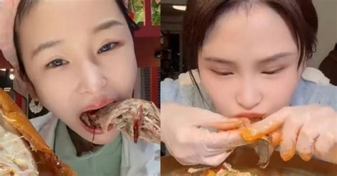 Una influencer china conocida por consumir grandes cantidades de comida ...