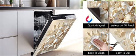 Amazon.com: AOHMPT Dishwasher Magnet Sticker Cover Panel Decal ...