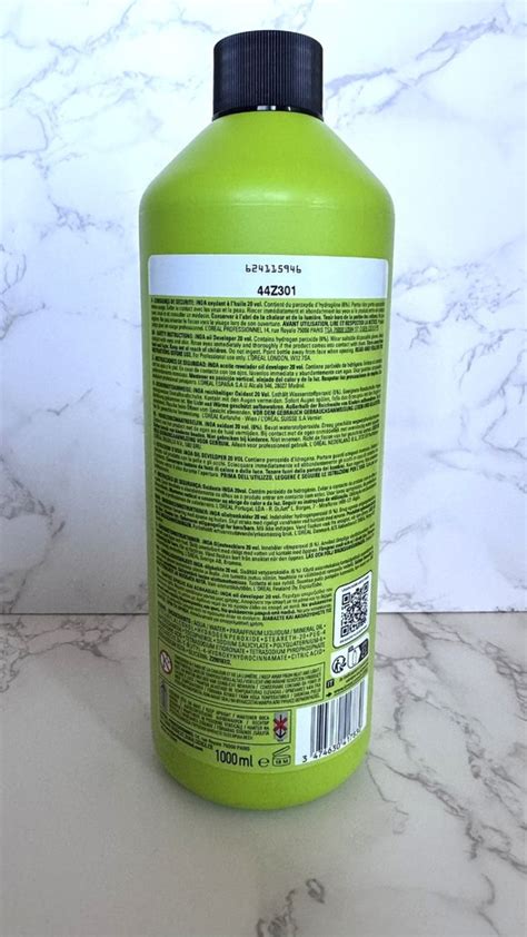 L’Oréal Professionnel INOA Oil Developer 20 Vol 6% 1000ml Salon Size ...