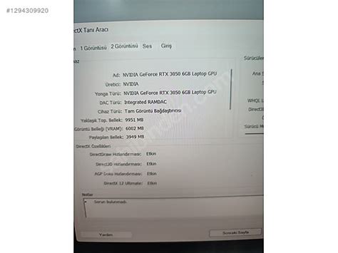 Lenovo / Lenovo LOQ i5 12450HX / RTX 3050 6GB / Garantili Laptop on ...