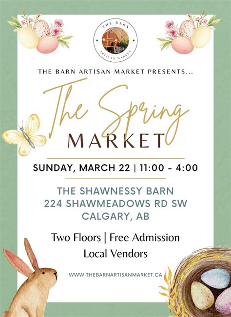 The Barn Artisan Market presents... The Spring Market! Tickets ...