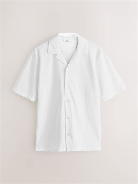 Buy Navy Blue/Grey/White Short Sleeve Revere Collar Jersey Shirts 3 ...