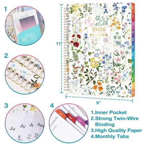 Snapklik.com : Planner 2026-2027 - 2026 Planner Weekly And Monthly ...