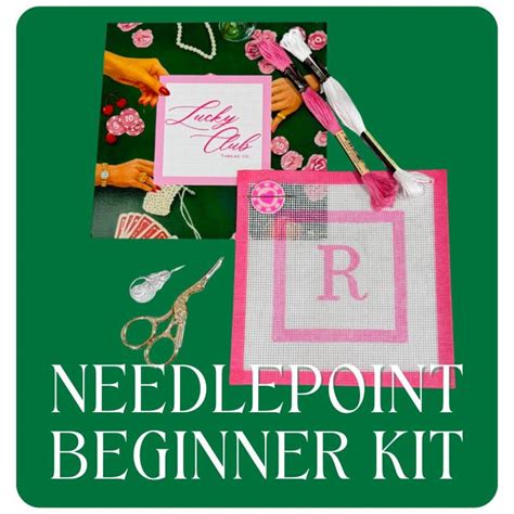 Needlepoint Starter Point - Etsy