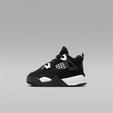Jordan 4 Retro 'White Thunder' Baby/Toddler Shoes. Nike ID