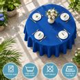 Classic Series 10 Pack 120inch Round Table Cloth Royal Blue - Walmart.com