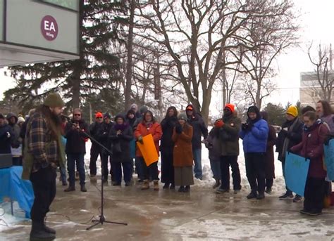 Rally at Mohawk College for underfunding concerns