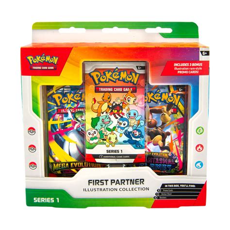 Pokemon Trading Card Games First Partner Illustration Collection Series 1 - Walmart.com
