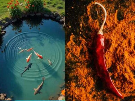 China's unique fish pond: Where fish feast on chili peppers