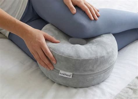 Relieve Back, Hip & Knee Pain While You Sleep! | kneNest Knee Pillow