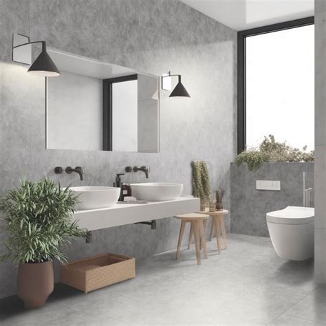 Dumafloor – Stone Effect PVC Floor Tile Panel – Concrete Beton - The ...