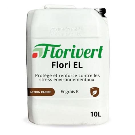 Engrais foliaire à pulvériser Flori EL SI 10L améliore la résistance ...