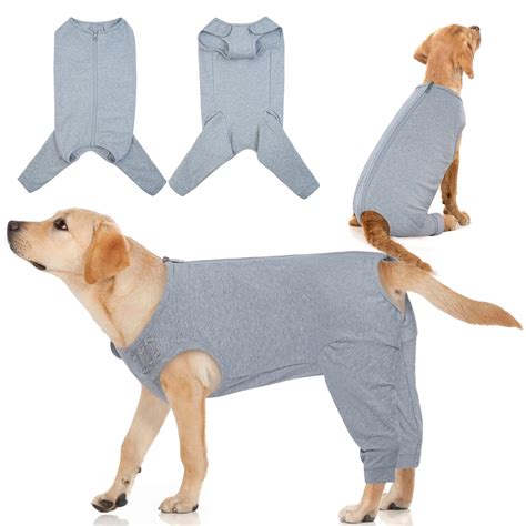 IDOMIK Dog Recovery Suit,Thigh Wound Protective Sleeve for Dogs,Anti ...