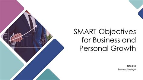 SMART Objectives For Business And Personal Growth PPT Sample AT