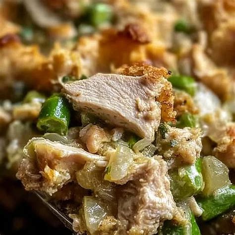 Irresistible Slow Cooker Chicken and Stuffing