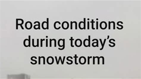 Road conditions from Greeley to I-70