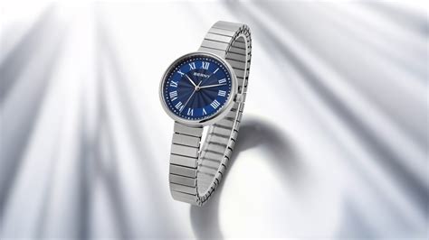 BERNY Women Quartz Watch, Dainty Minimalist Dress Watch with Silver Tone Expansion Band, 3ATM ...