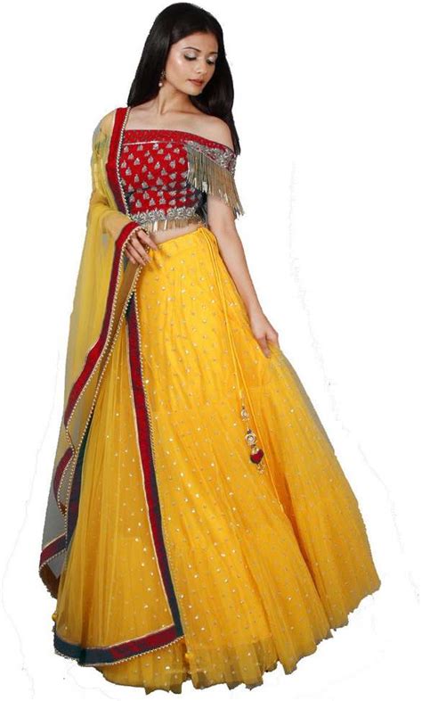 NPLASH FASHION Semi Stitched Lehenga Choli Price in India - Buy NPLASH ...