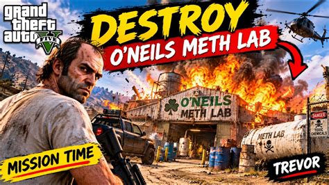 Trevor Went CRAZY! 🔥 Destroying O'Neils Meth Lab | GTA 5 - YouTube