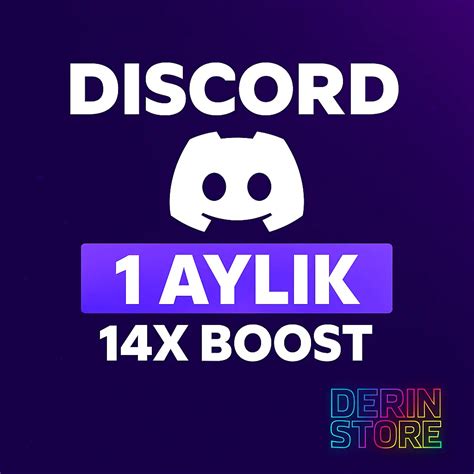 Discord Diğer İlanlar 14x Level 3 - 3 AYLIK DC SERVER BOOST