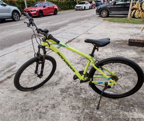 Decathlon Rockrider ST100 Mountain Bike, Sports Equipment, Bicycles ...