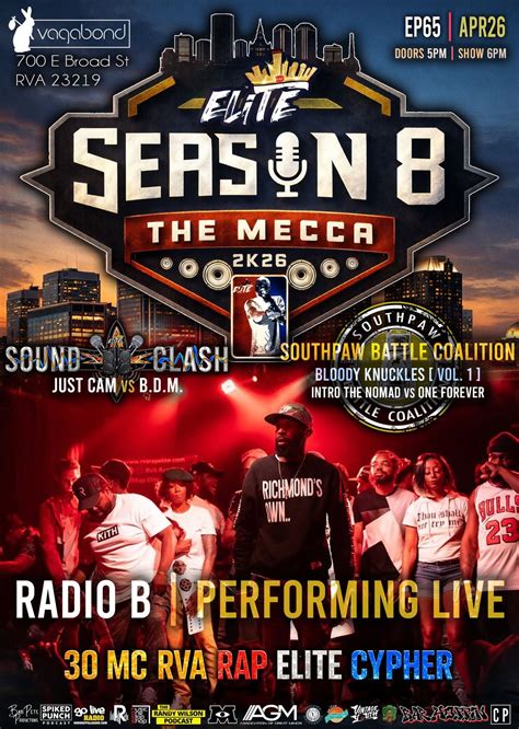 RVA Rap Elite Ep. 65: Radio B Performing Live!! also SoundClash ...
