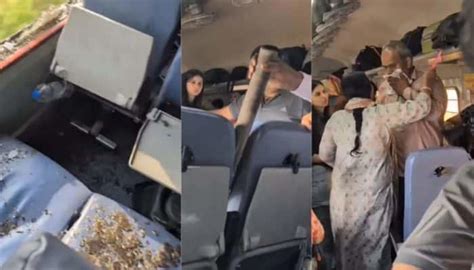 Taj Express attack: Viral video shows iron rod thrown into moving train ...