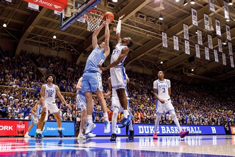 No. 1 Duke Pulls Away in 2nd Half, Smothers UNC Men's Basketball in ...