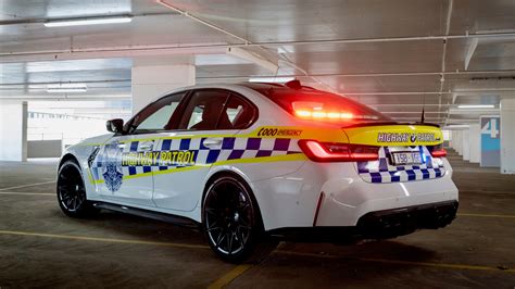 2022 BMW M3 Competition becomes police car