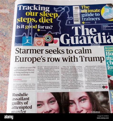 Keir starmer donald trump 2025 hi-res stock photography and images - Alamy