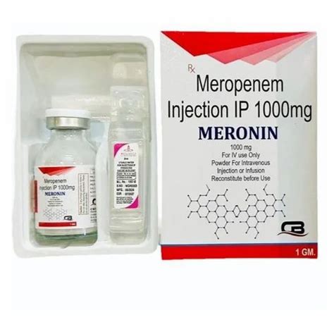Meropenem Injection 1gm at best price in Nagpur | ID: 2853414007033