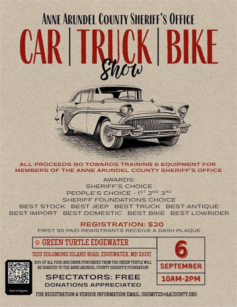 First Annual Car, Truck, and Bike Show, The Greene Turtle, Edgewater, 6 ...