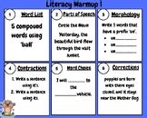 Literacy Warm-up Bellwork 1-20 by Handy to Have | TPT
